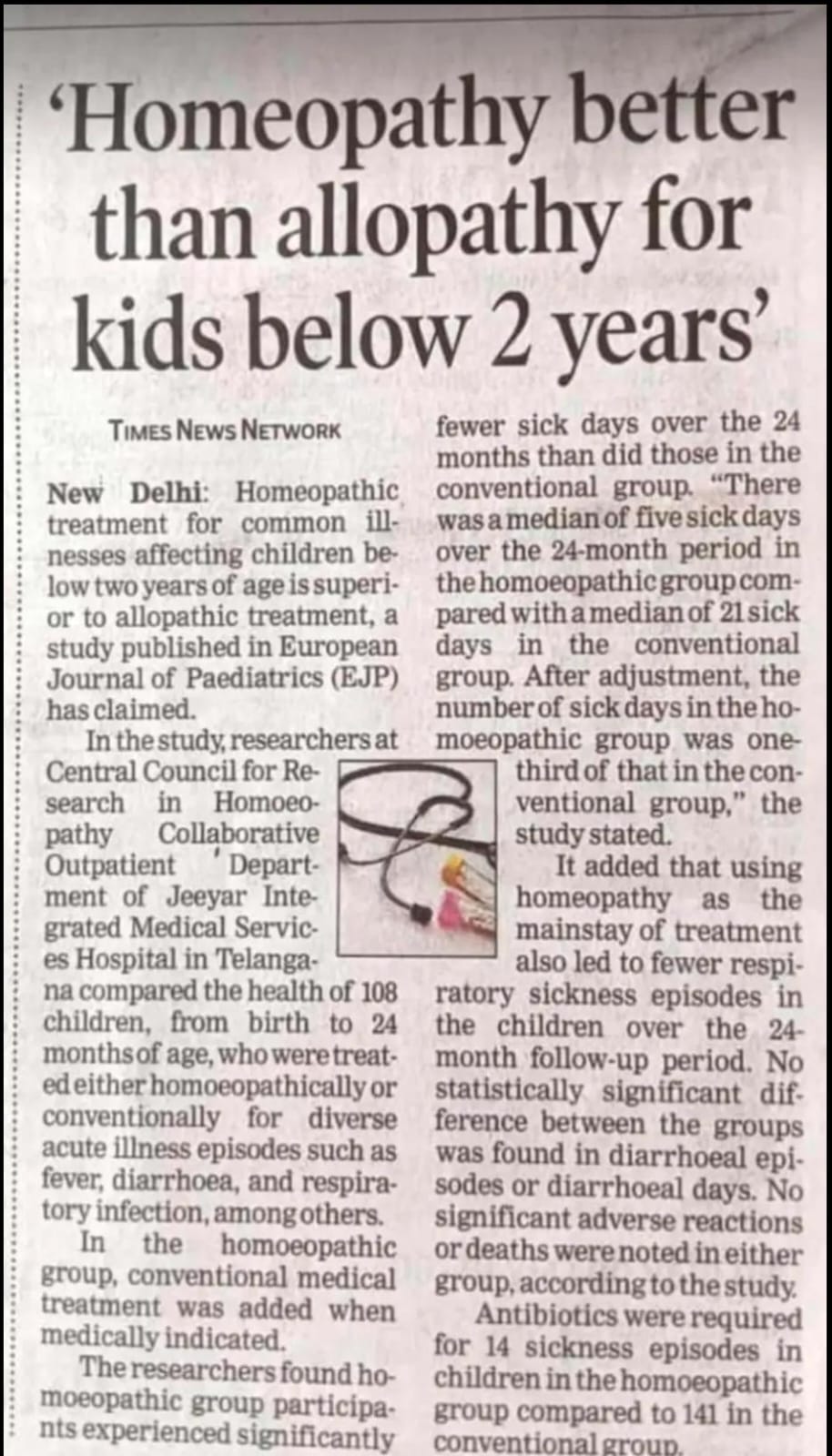 Homeopathy for Kids